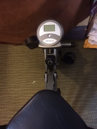 Exerpeutic 400XL folding recumbent stationary bike, $79.99 OBO 2