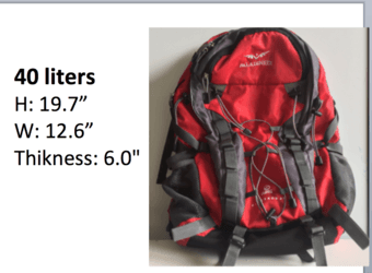Awesome red backpack 1