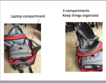 Awesome red backpack 2