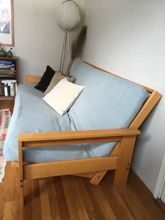 Wood futon frame 3