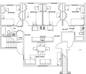 Summer Sublet: July-August 1b in a 4b/2b on Campus 1