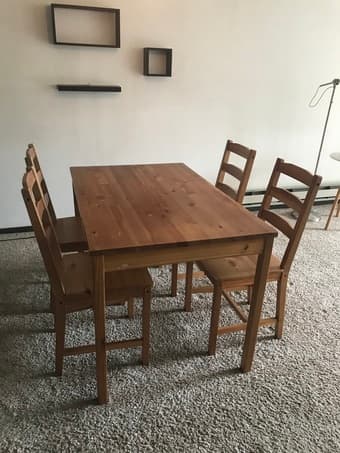 Dining table set 1