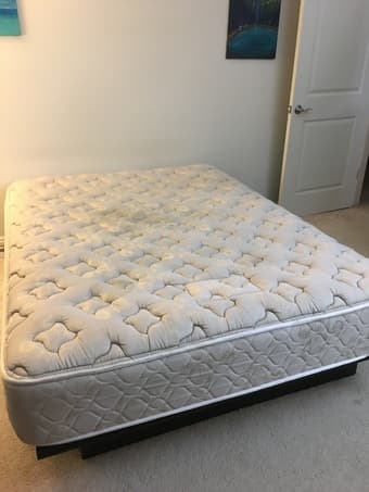 Complete Queen Bed, Excellent Condition $100 OBO 3