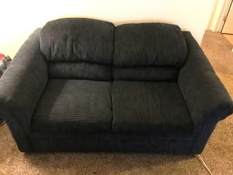 2-person loveseat couch 1