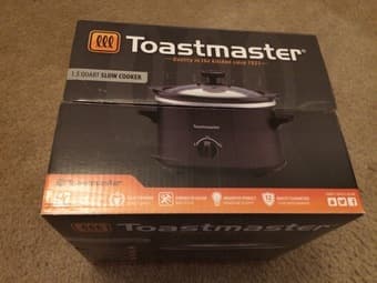 Brand New Toastmaster Slow Cooker 1.5 Qt 2