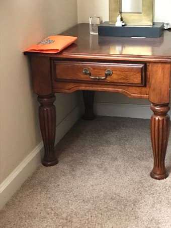 Antique coffee table and side table for sale 1