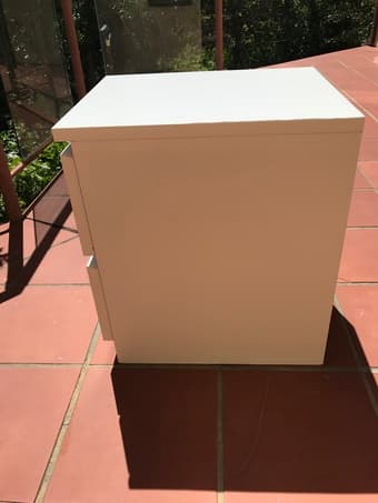 IKEA MALM 2-drawer dresser in White 2