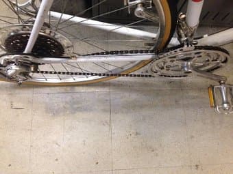 Vintage Raleigh lugged steel road bike 3
