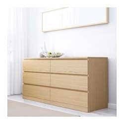 6-drawer dresser - $70 1
