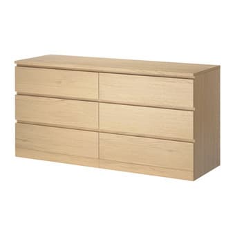 6-drawer dresser - $70 2