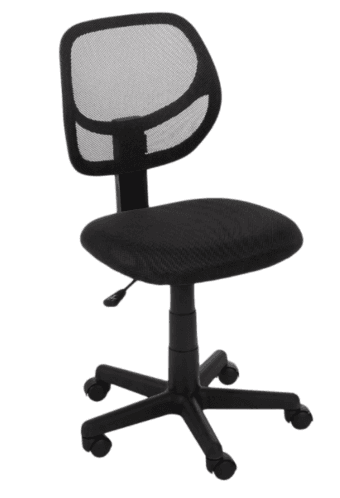 Computer chair - AmazonBasics, black, low-back 1