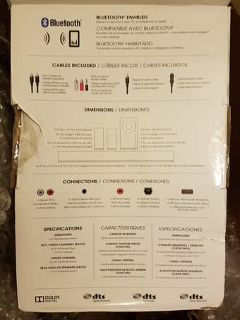 VIZIO 42" 5.1 Channel Soundbar System, NEW in box, Never opened 2