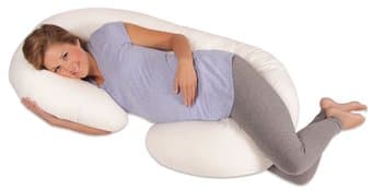 My Leachco Snoogle Total Body Pillow, Ivory 1