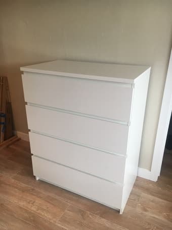 $40 4-drawer dresser and $10 table/desk OBO - pick up in San Francisco 1