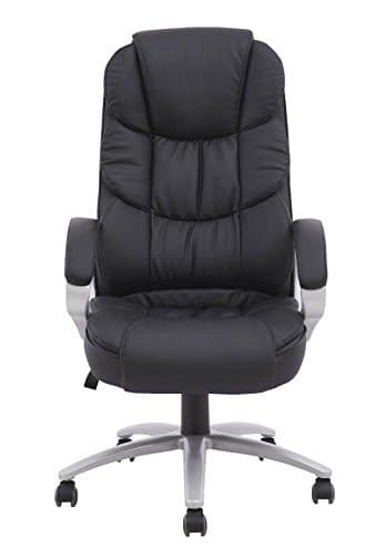 BestOffice Ergonomic PU Leather High Back Office Chair, Black 2