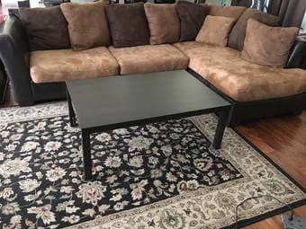 L-Shaped Sectional Sofa 10 ft x 5 ft 1