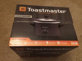 Brand New Toastmaster Slow Cooker 1.5 Qt 1