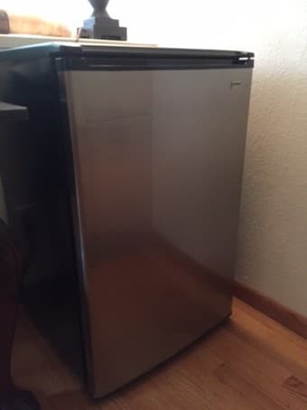 Kenmore Elite Mini Fridge - Stainless Steel 1