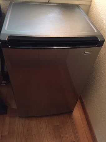 Kenmore Elite Mini Fridge - Stainless Steel 2