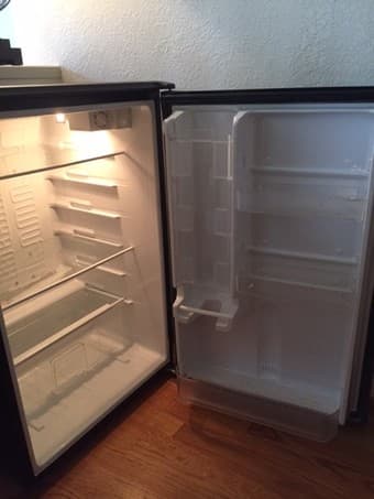Kenmore Elite Mini Fridge - Stainless Steel 3