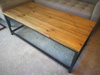 Industrial coffee table. New! 1