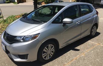 2015 HONDA FIT LX (SILVER) // PRICE: $14,500 1
