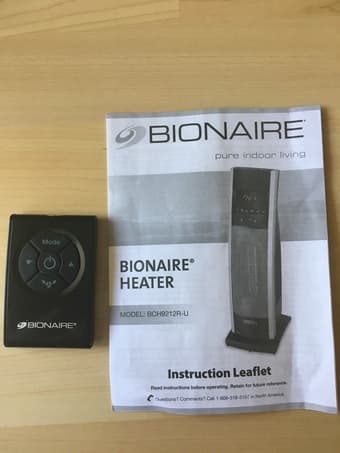 Bionaire Tower Heater 2