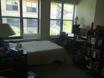 Munger sublet June to mid-Sept: furnished bedroom and private bath 3