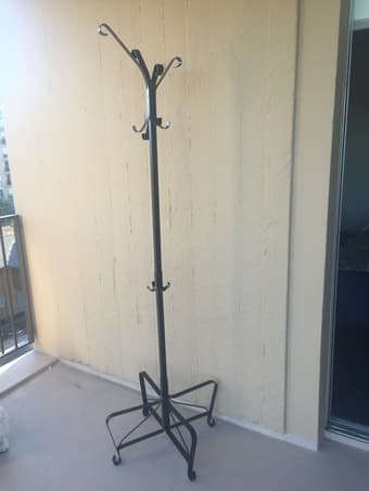 Hat and coat stand, black 2