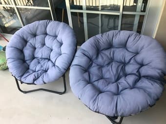 2 Very Comfortable Outdoors Chairs 1