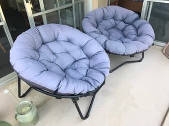 2 Very Comfortable Outdoors Chairs 2