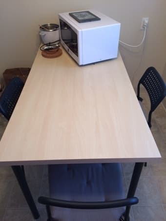 Kenmore white microwave 1