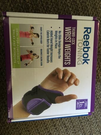 Yoga Mat + 5 lb dumbbells + 1 lb wrist weights 2