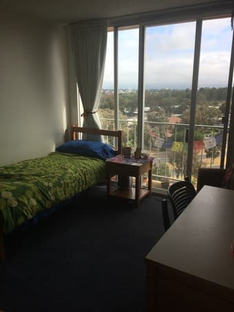 On-campus sublet mid-June to mid-August 1