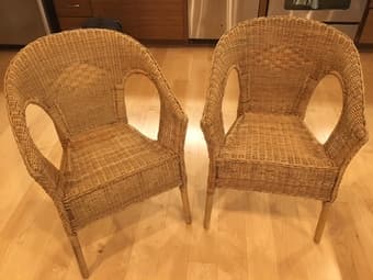 Outdoor table and two armchairs 1