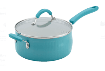 BRAND NEW Farberware New Traditions Aluminum Nonstick 4-Quart Pan 1