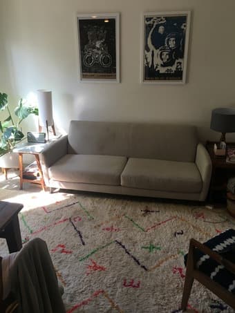 Beautiful modern sofa from CB2 1