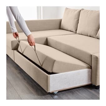 REDUCED PRICE - IKEA Friheten storage sleeper sofa 2