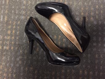Black Merona Heels (Size 8) like NEW 2