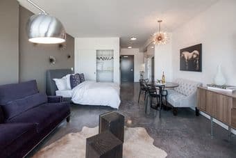 sublease San Francisco luxury studio $2990 private patio 9 months July 3