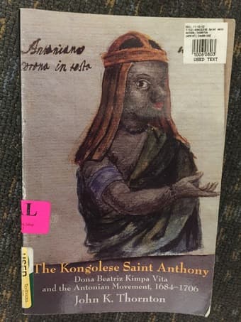 The Kongolese Saint Anthony by John K. Thornton 1