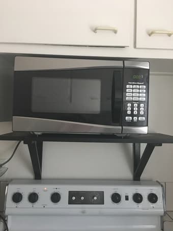 Black Ikea shelf 2