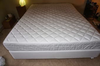 Queen Mattress and Spring box (Frame) 1