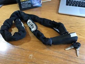 STRONG ABUS lock + 2 KEYS, NEVER USED! 1