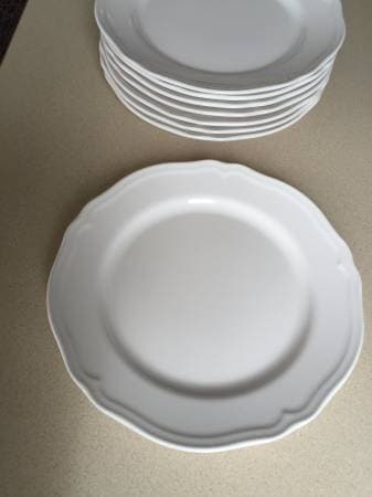 29-piece dinnerware set, white 1