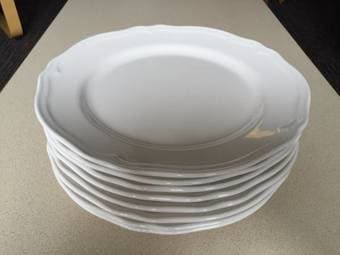 29-piece dinnerware set, white 3