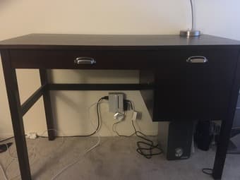 dark wood desk 1