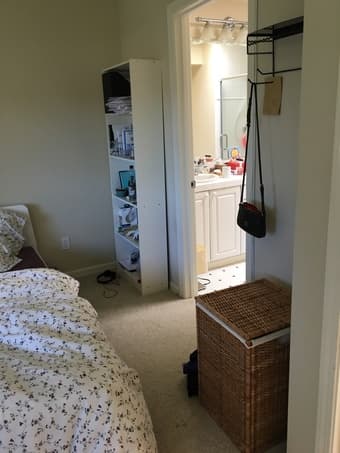 Private master bedroom (sublet, mid July - mid Sept) 2