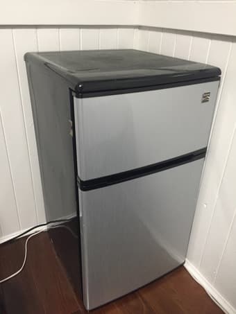 Lightly Used Kenmore Mini Fridge + Freezer 1