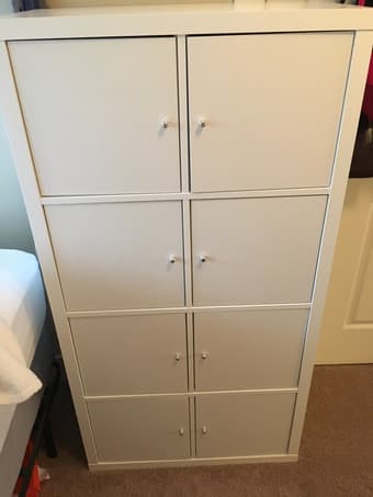 White Shelving/Cube Storage 2
